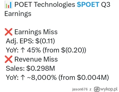 jason676 - #gielda POET