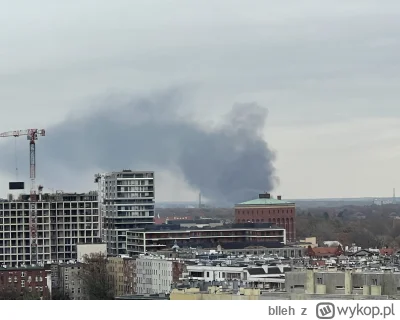 blleh - #wroclaw coś się nieźle pali…