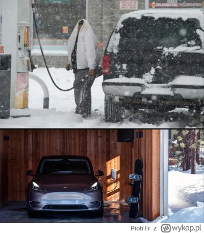 PiotrFr - Ciężko się żyje z elektrykiem w zimie 

#motoryzacja #samochodyelektryczne ...