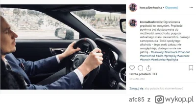 afc85 - lewactwo znowu prześladuje kierowców