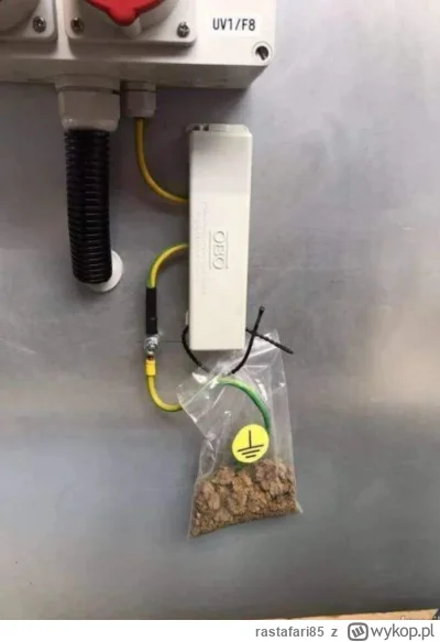 rastafari85 - Pamiętajcie o dobrym uziemieniu #remontujzwykopem