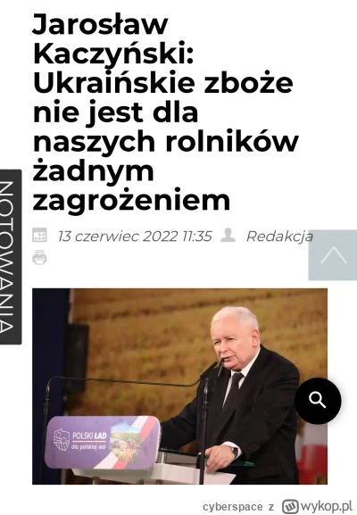 cyberspace - @Aquamen: Nie trzeba Unii , wytarczy jeden prezes idiota