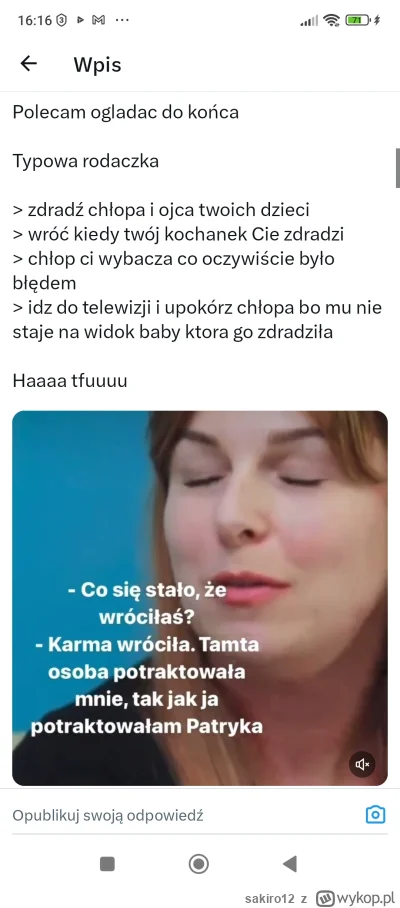 sakiro12 - Typowa #polka , chłop całkowicie załamany a polka ani kropli emocji https:...