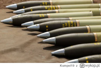 Kumpel19 - Ukraina otrzyma od belgijskiego Ministerstwa Obrony 105-mm pociski artyler...