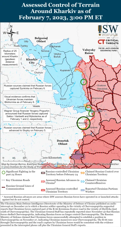 Kagernak - Wschodnia Ukraina: (wschodni obwód charkowski-zachodni obwód ługański)

7 ...