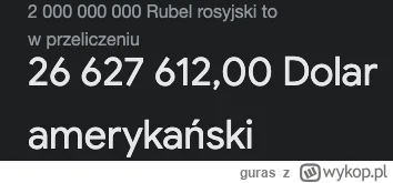 guras - >Za bagatela 2 mld rubli długu aresztowano majątek wartości ok. 26 mln dolaró...