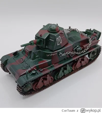 CorTuum - #modelarstwo #czolgi

Bronco Models H39 Hotchkiss

Mój pierwszy francuski c...