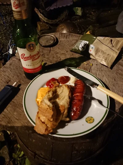 d.....l - Chłopskie jadło, a przed chwilą była ośmiornica z ogniska ( ͡° ͜ʖ ͡°) #ogni...