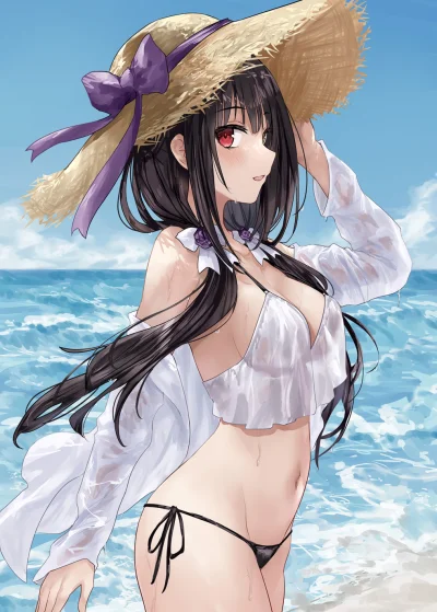 OttoFlick - #randomanimeshit #anime #swimsuit #datealive #kurumitokisaki