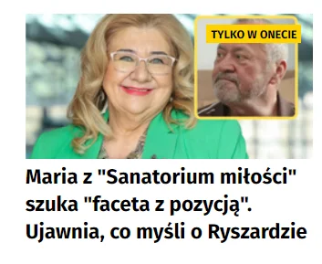 coswtendesen - Ona troluje czy na poważnie mówi, bo sam już nie wiem?
Maria z "Sanato...