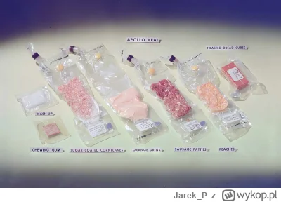 Jarek_P - Liofilizowane menu astronautów z misji księżycowych Apollo
#kosmos #nasa #a...