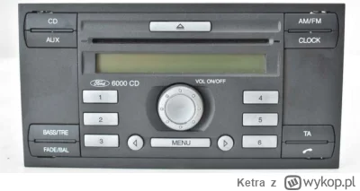 Ketra - #ford #radio #samochody #radiosamochodowe 
Siema nie ma ktoś kodu do radia fo...