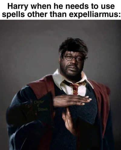 malyatakpaniki - Uwaga wiekopomna chwila, wybraniec nie użył ekxpelliarmusa czy drętw...