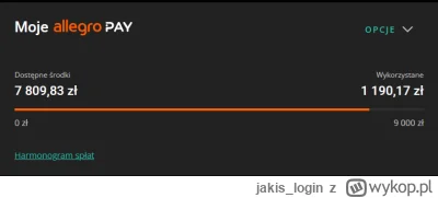 jakislogin - @resource1337: kurczę, ja też poproszę 1200 na spłatę zadłużenia na Alle...