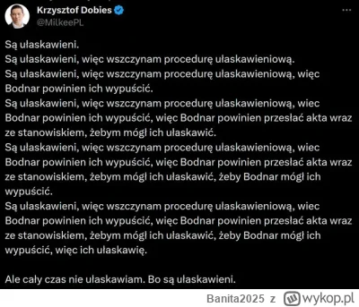 Banita2025 - Ułaskawienie.
#duda #polska #polityka #bekazpisu