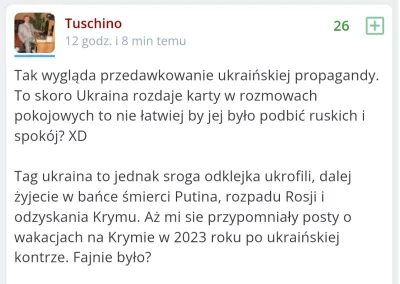 robertkk - Pamiętajcie, skomlenie rosji przez rok o pokoju bo zajęła tyle co mogla, a...