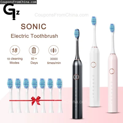 n____S - ❗ SC506 Sonic Electric Toothbrush with Heads
〽️ Cena: 10.75 USD
➡️ Sklep: Al...