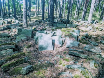 beastofmisery - W wyniku procesu restytucji mienia dawnych gmin żydowskich, cmentarz ...