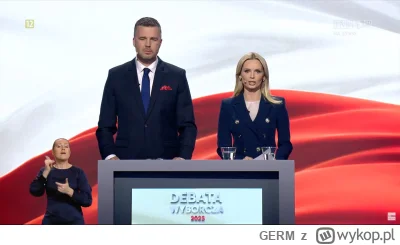 GERM - nie no ściek jaki był, ten sam poziom co nie #debata