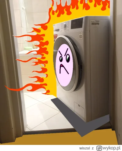 wiszal - a Ty pilnujesz swojej pralki żeby nie poszła?
#szalonapralka