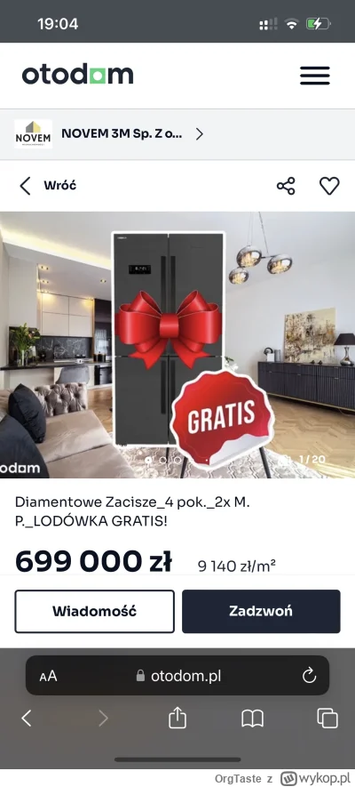 OrgTaste - Tonący brzytwy się chwyta #nieruchomosci