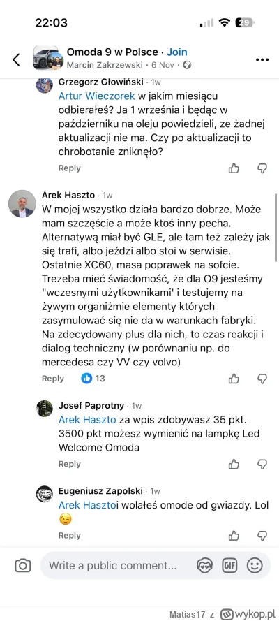 Matias17 - A jakie są wasze opinie? Omoda czy GLE bo sam się zastanawiam? Rolls-Royca...