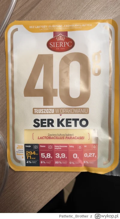 Pathetic_Brother - Co ta biedra 




#biedronka #keto #ketoza #ketogeniczna #lowcarb