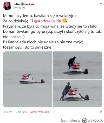 fastmotion - @HerrBorowiecki:...a tu Andrzej #!$%@? się na skuterze razem z nią. Bawi...