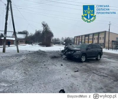 B.....n - Prokuratura ukraińska podaje, że w wyniku ostrzału obwodu sumskiego wczoraj...