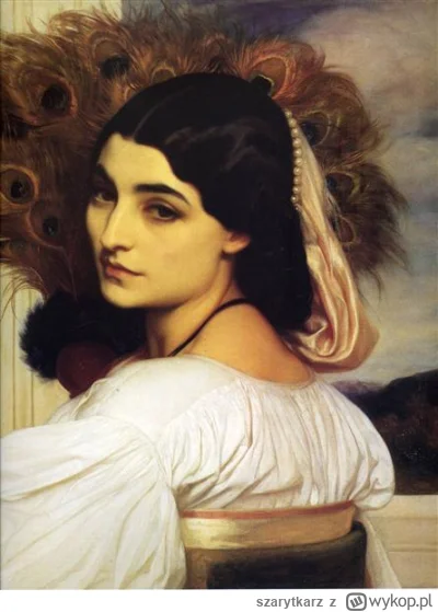 szarytkarz - "Pavonia"
Frederic Leighton (1859)

#obrazy #malarstwo #art #sztuka #szt...