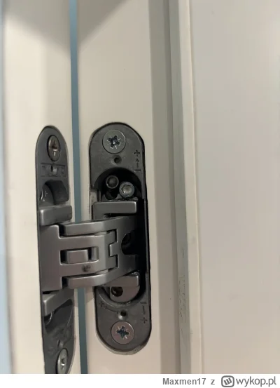 Maxmen17 - Czy ktoś orientuje się jak podnieść drzwi do góry z takim zawiasem? Próbow...