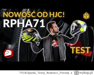 TYLKOjazdaTestyNowosci_Porady - #motocykle Poczyniliśmy test poprawionego HJC RPHA 70...