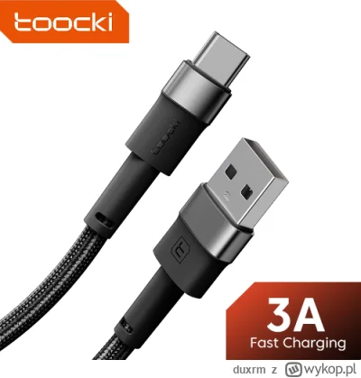 duxrm - Toocki kabel USB typu C - 1m
Cena z VAT: 0,92 $
Link ---> Na moim FB. Adres w...