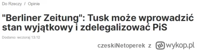 czeskiNetoperek - Tusku, musisz!

Oni w Od Rzeczy myślą, że straszą ludzi. A tak napr...