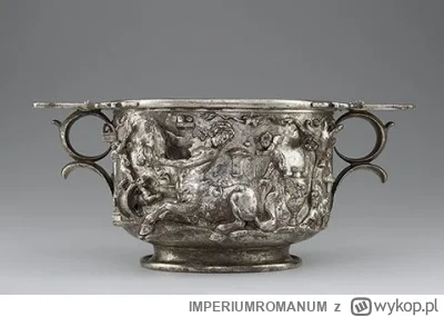 IMPERIUMROMANUM - Rzymski puchar z detalami ukazującymi centaury

Rzymski puchar z de...