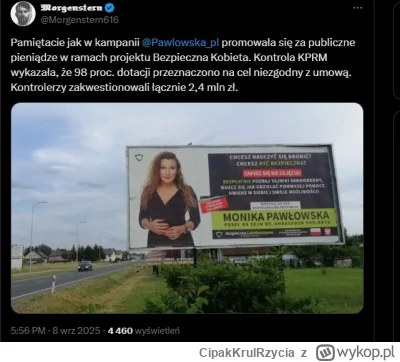 CipakKrulRzycia - #polityka #bekazpisu #polska
Czyżby dlatego odeszła z Lewicy do PiS...