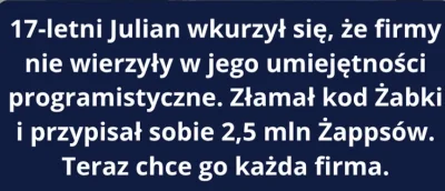 kastrator2 - Juniorzy są coraz bardziej zdesperowani żeby pracować za minimalną xd

#...