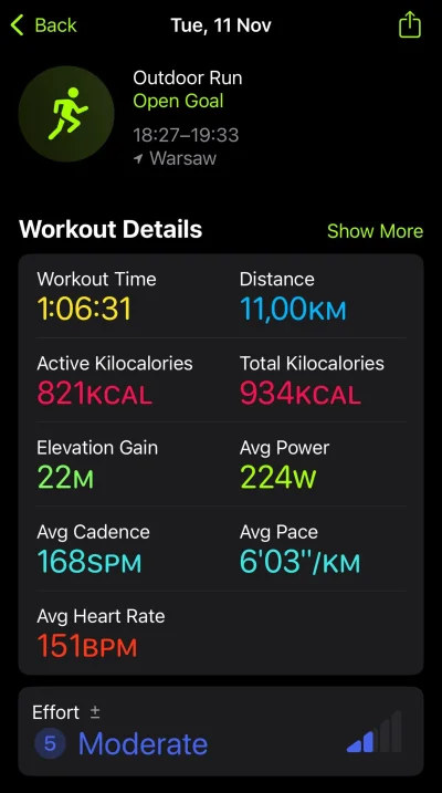 Galveston - 5 723,65 - 11,00 = 5 712,65

11 kilometrów z okazji Święta Niepodległości...