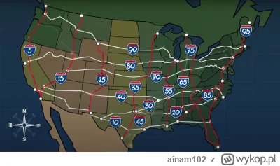 ainam102 - @assurin: ta twoja 60 to zwykła "droga krajowa" autostrady w USA wyglądają...