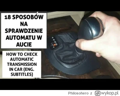 Philosohero - @bartoszEQ: tutaj co prawda o ZF 6HP, ale aisin też hydrualiczny jest w...