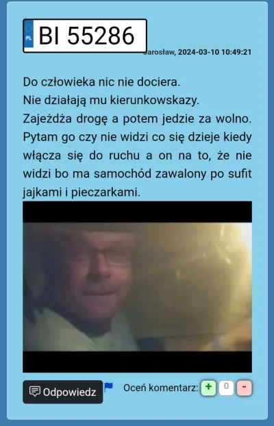 BeneGesslerit - #stopcham #polskiedrogi #kosno #kononowicz #pieczarkiboners #heheszki