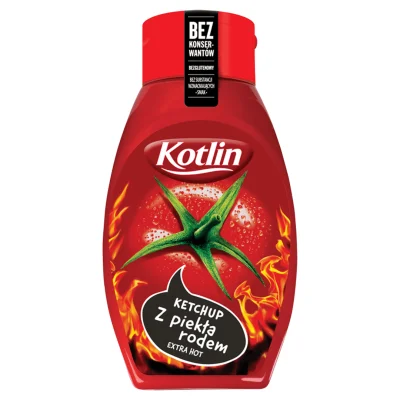 PiersKurczaka - @Wenuszbialegostoku: kotlin ma też ketchup całkiem ostry i dobry, ale...