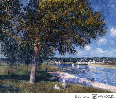 Bobito - #obrazy #sztuka #malarstwo #art

Alfred Sisley - Drzewo orzechowe na polu Th...