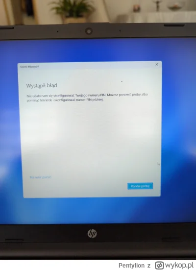 Pentylion - ehh mirki ratujcie, konfiguruje mamie nowego laptopa, niepotrzebnie zgodz...