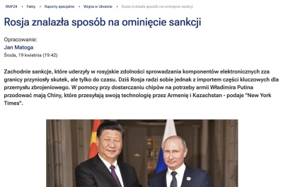 Zapomniane_Haslo - Dziwne, na wykopie czytałem że sankcje działają a Putin stał się j...