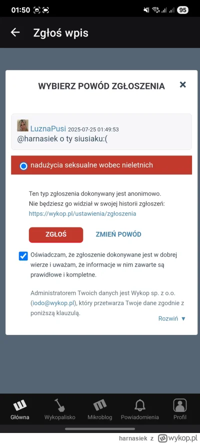 harnasiek - @LuznaPusi ( ͡º ͜ʖ͡º)