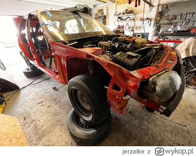 jerzalke - Wziąłem wolne i wstałem rano aby składać tego Bożego opelka i jechać nim w...