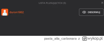 pastaallacarbonara - Jak widac na zalaczonym obrazku, plusujacych jest pieciu. Ej @wy...