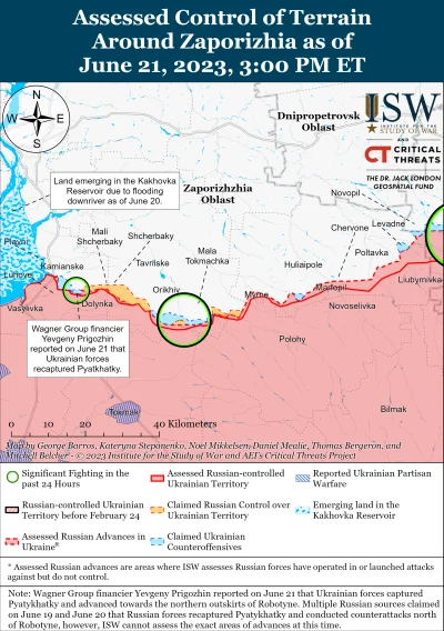 Kagernak - Południowa Ukraina (rosyjski cel: Utrzymać pozycje na linii frontu i zabez...