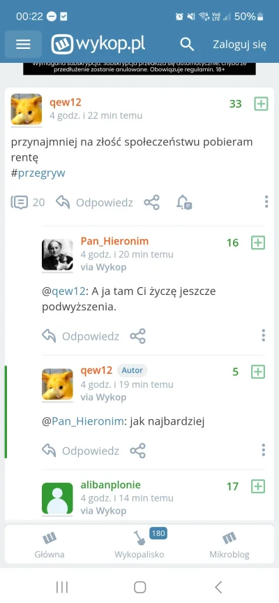 Pupypupy - @Jan_Maj: widocznie jest to dla niego cenniejsze niż pieniądze. No i może ...